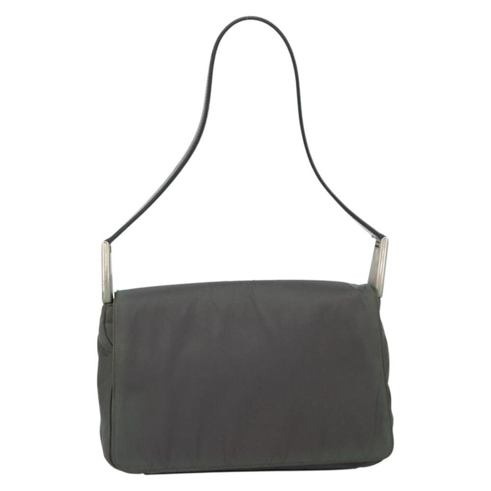 Prada Nylon Shoulder Bag Gray